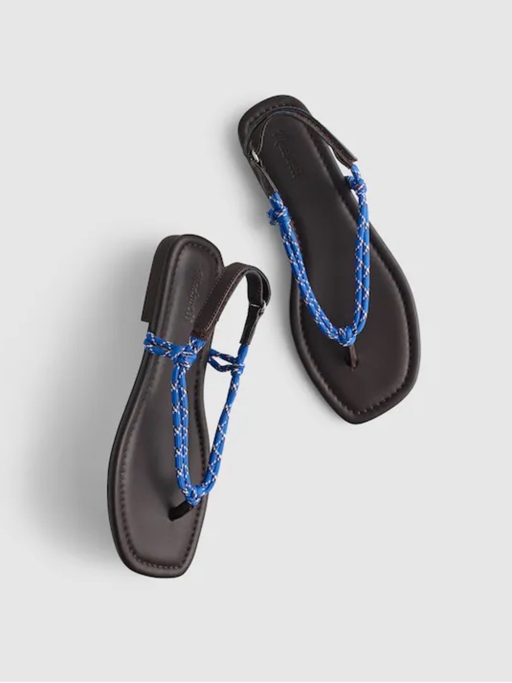 Madewell The Aliyah Thong Sandal in Paracord OA561